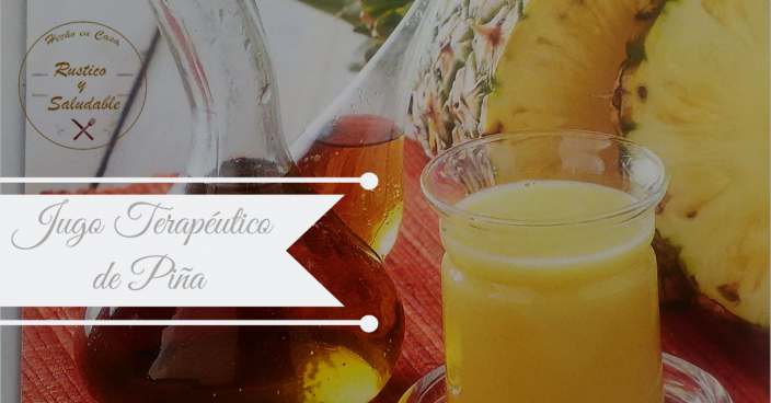 JUGO TERAPÉUTICO DE PIÑA